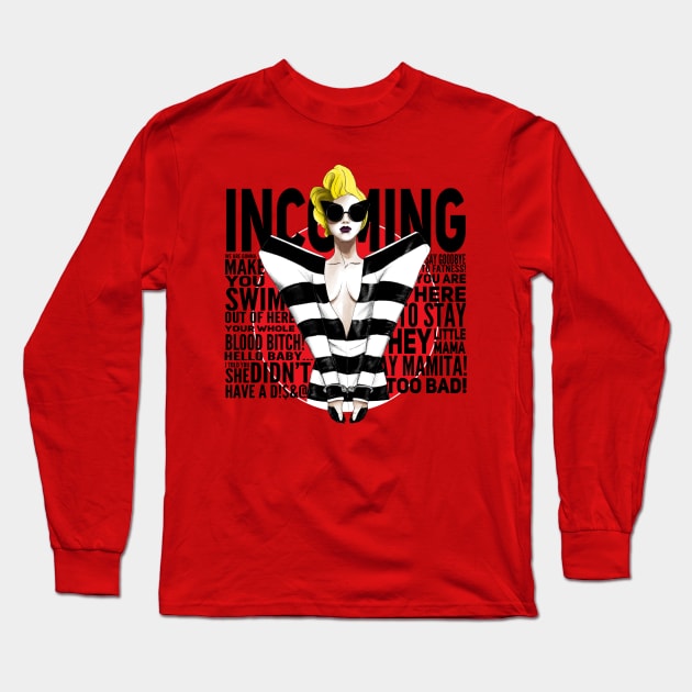 Incoming! Long Sleeve T-Shirt by L.A.B